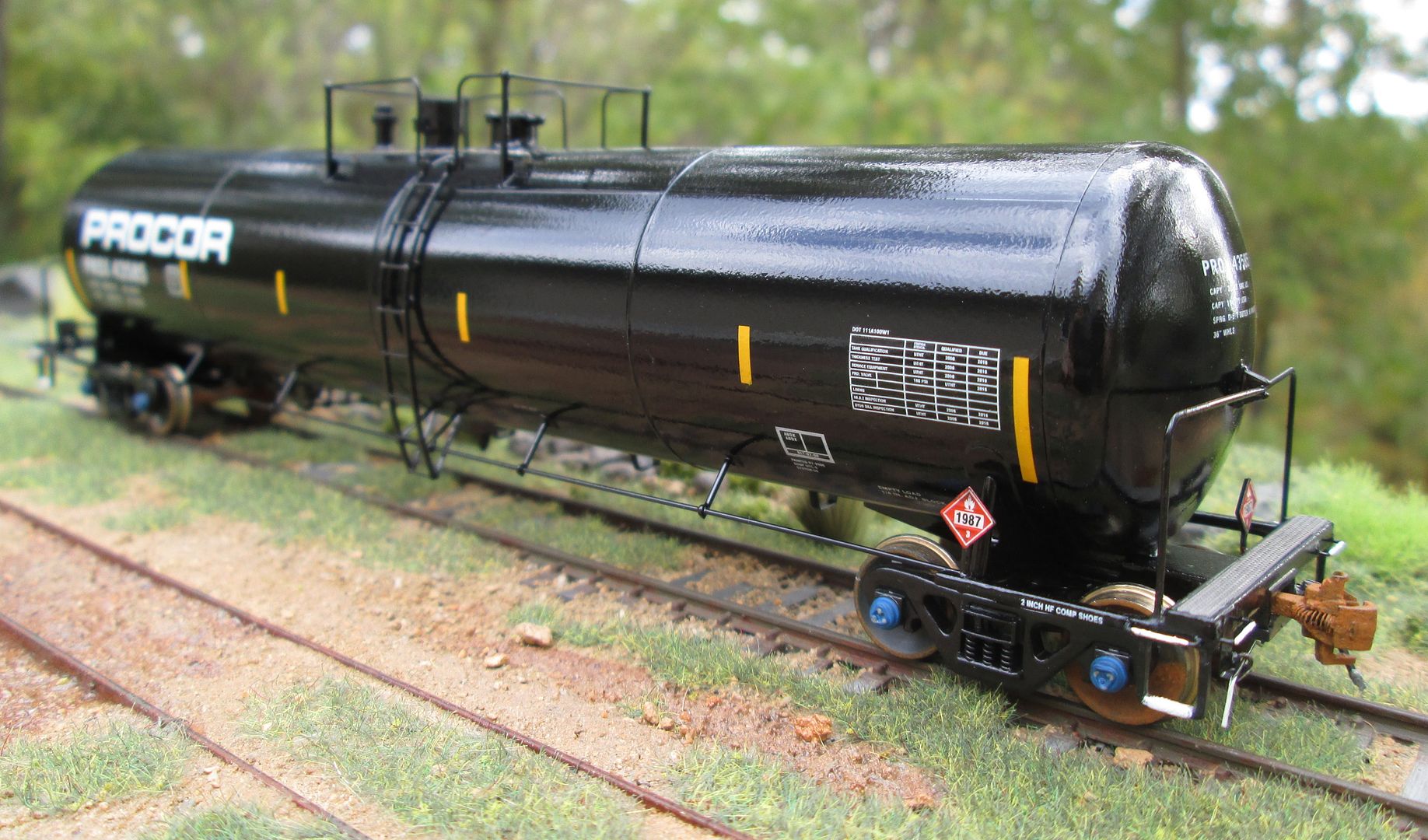 Procor 30K tank car THE DIESEL DETAILER